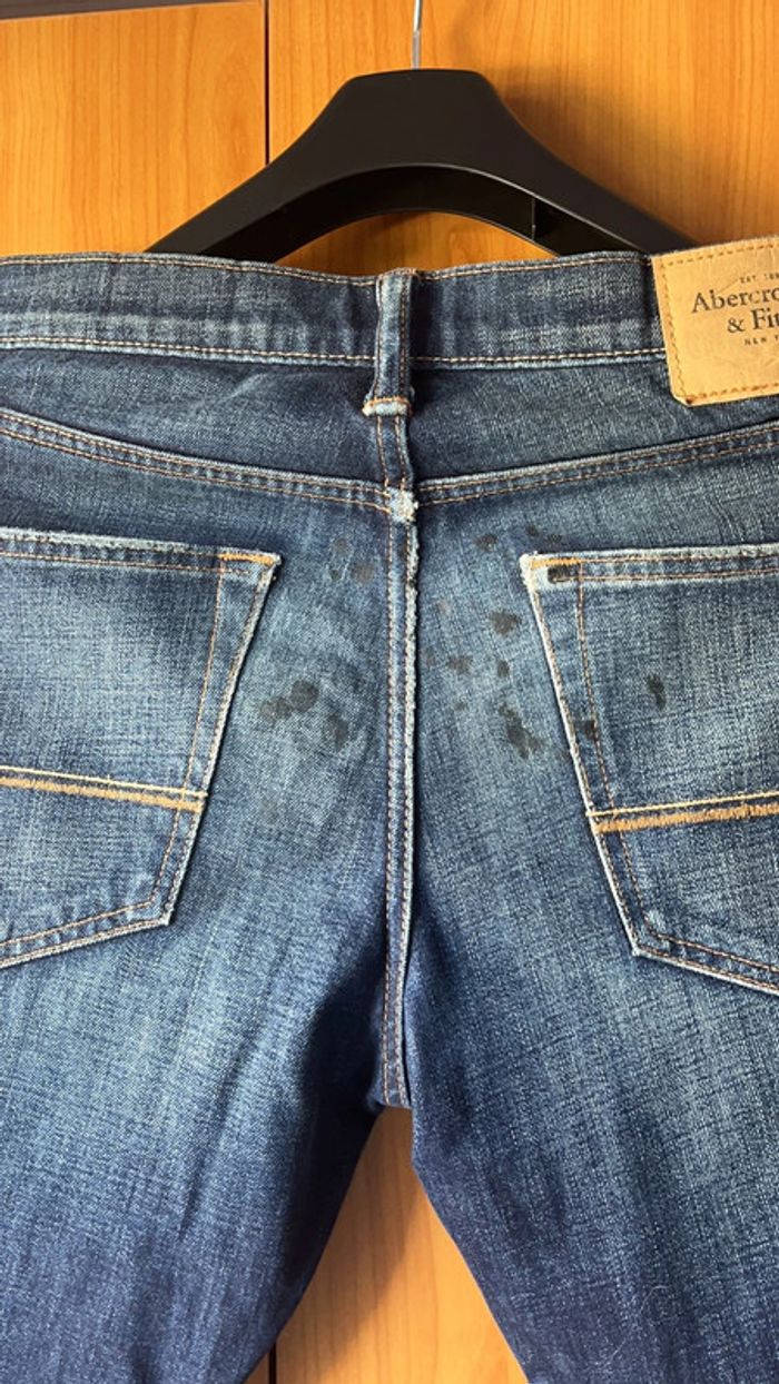 Jean brut Abercrombie&Fitch W32 L30 - photo numéro 8