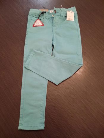 jean vert skinny - kiabi 5 ans