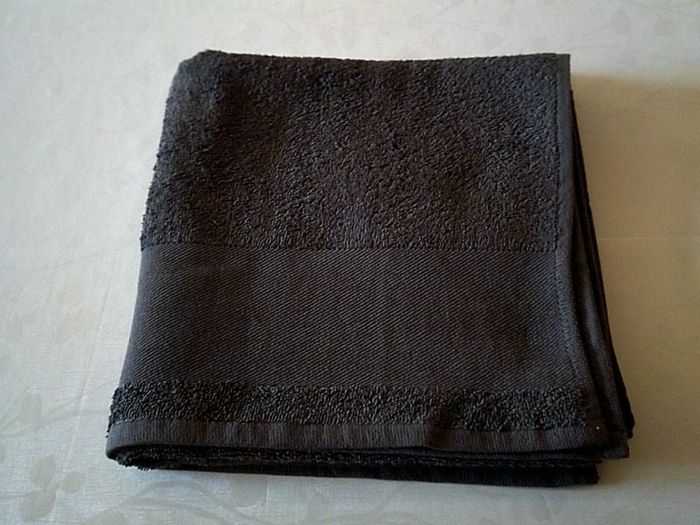 Serviette de toilette éponge