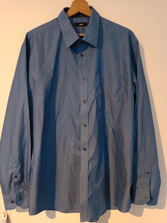Chemise Celio bleu