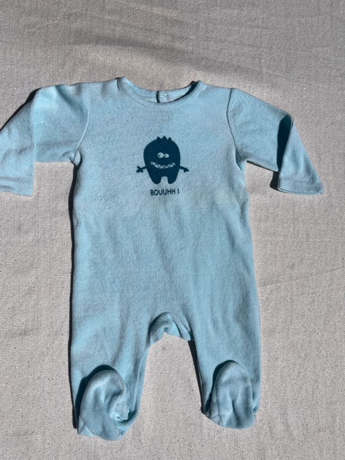 Dors Bien / Pyjama bleu * 6 mois