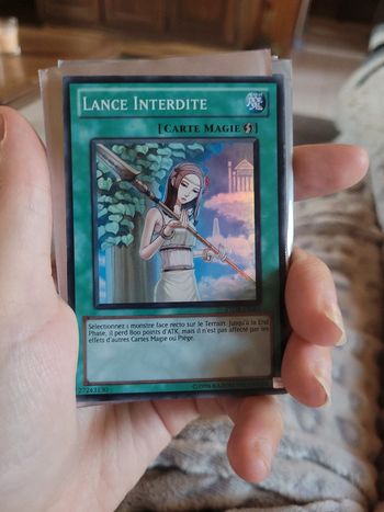Carte lance interdite