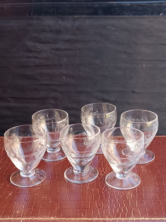 6 petits verres fins - photo numéro 9
