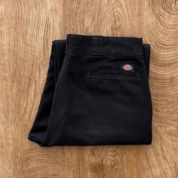 Pantalon noir Dickies pour homme, taille W 36 L 30 (46 taille française)