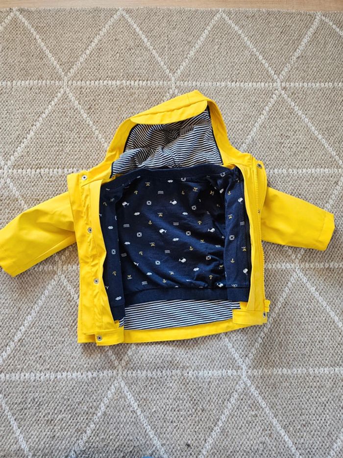 Ciré jaune 3 en 1 - sergent major - 9 mois/71 cm - photo numéro 5