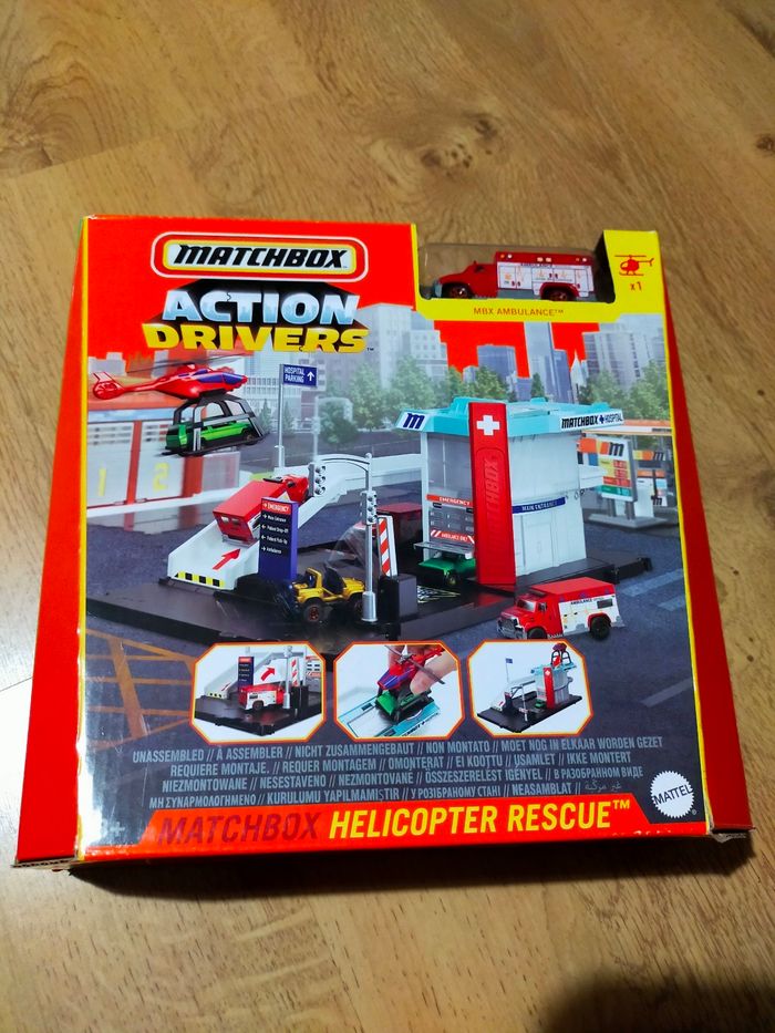 Matchbox hélicopter rescue