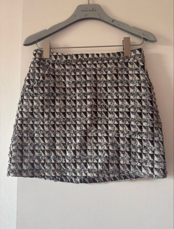 Jupe tweed azara Paris taille S - photo numéro 2
