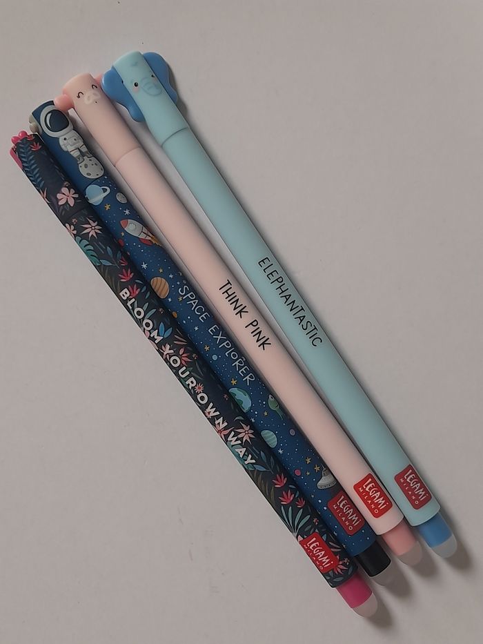 Stylos Legami Fleur Astronaute Cochon Éléphant - photo numéro 2