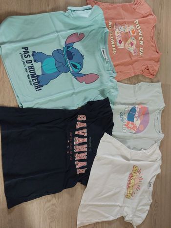 Lot vêtements fille 8 ans