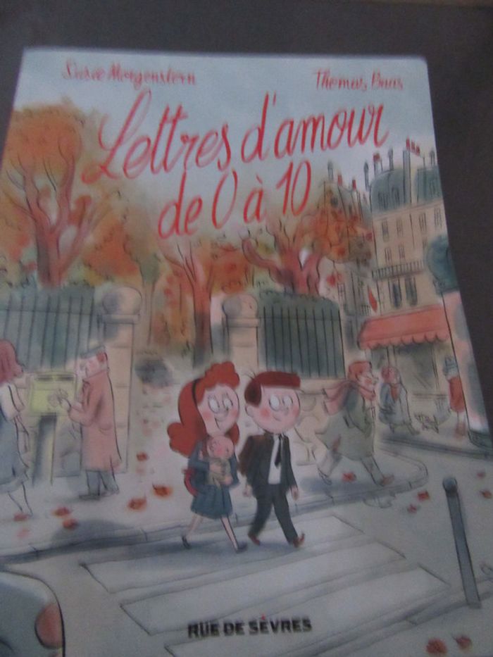 Livre " Lettres d'amour de 0 à 10 " Ecole des loisirs