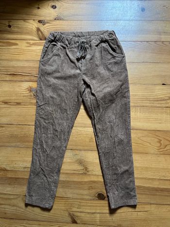 Pantalon velours femme