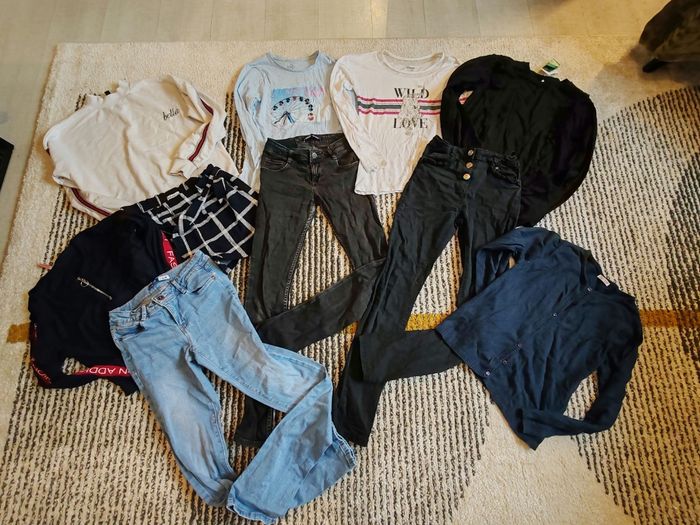 Lot vêtements fille 12 ans automne hiver