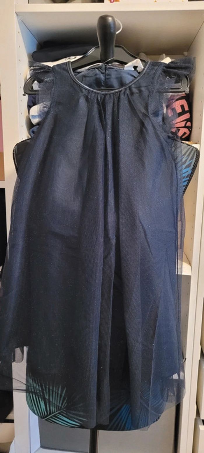 Robe tulle à paillettes 5ans