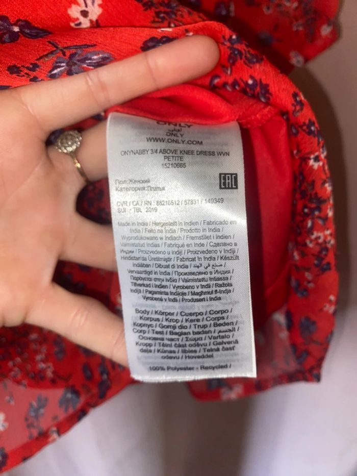 Robe only neuve rouge - photo numéro 8