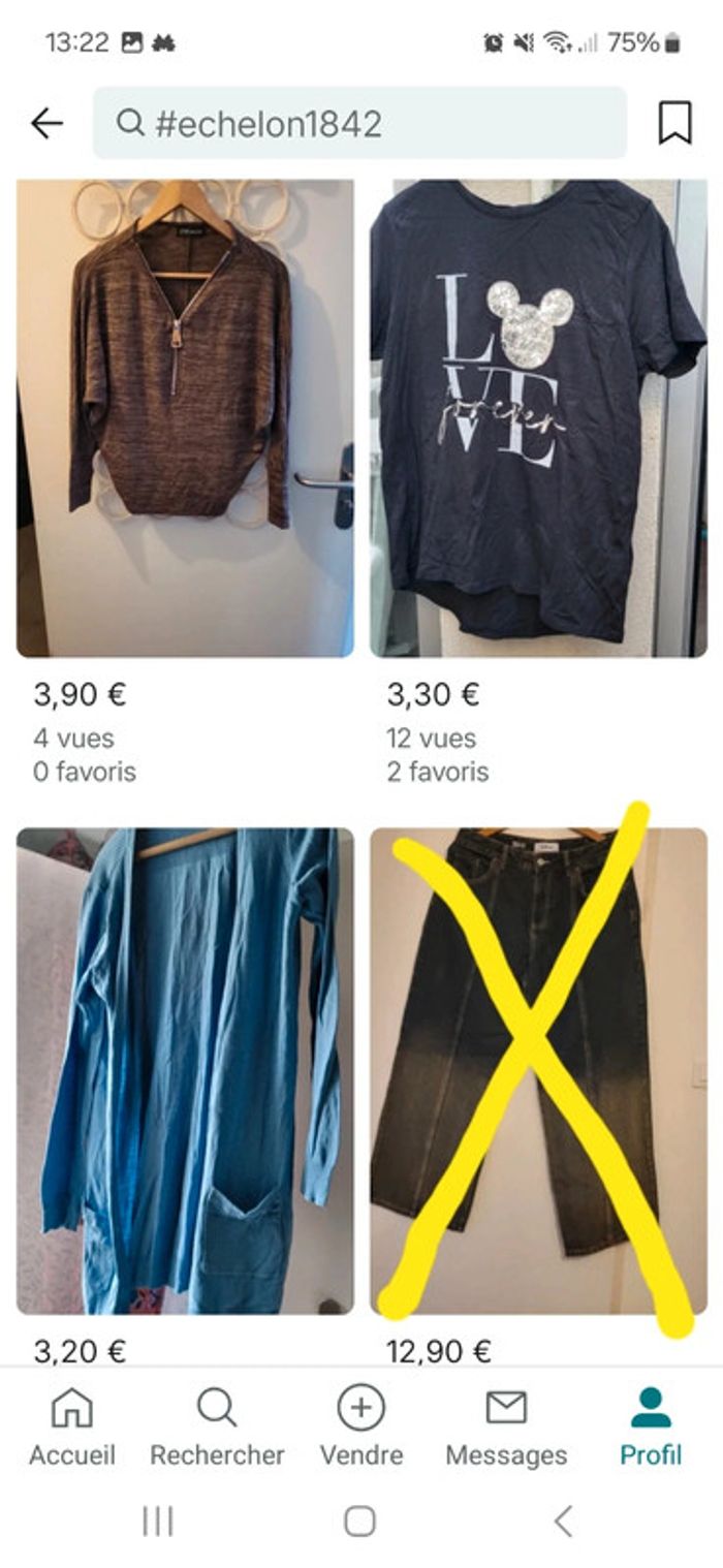 Lot de 42 vêtements femme - photo numéro 12