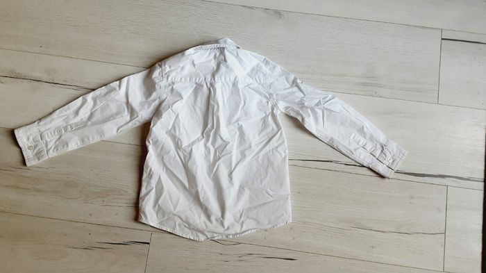 Vêtement garçon chemise blanche Tape à l’œil 5 ans - photo numéro 4
