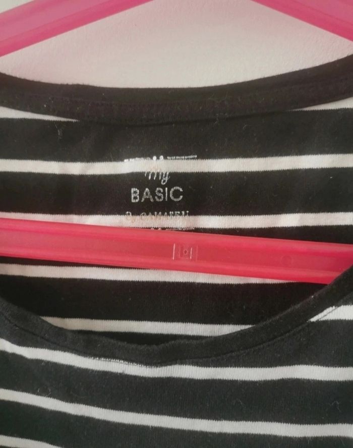 💙🤍Pull Fin Marinière Manche Longue Basic 💙🤍 - photo numéro 3