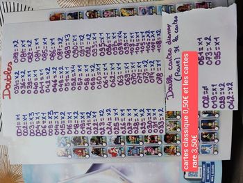 Cartes Disney classique et rare 🌸 envoie aujourd'hui ou demain