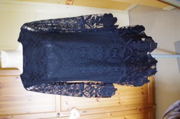 Iska london Robe dentelle noir T40