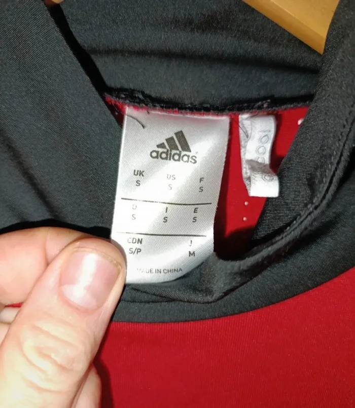 Maillot Adidas Danemark DBU sweat d'entraînement - photo numéro 3