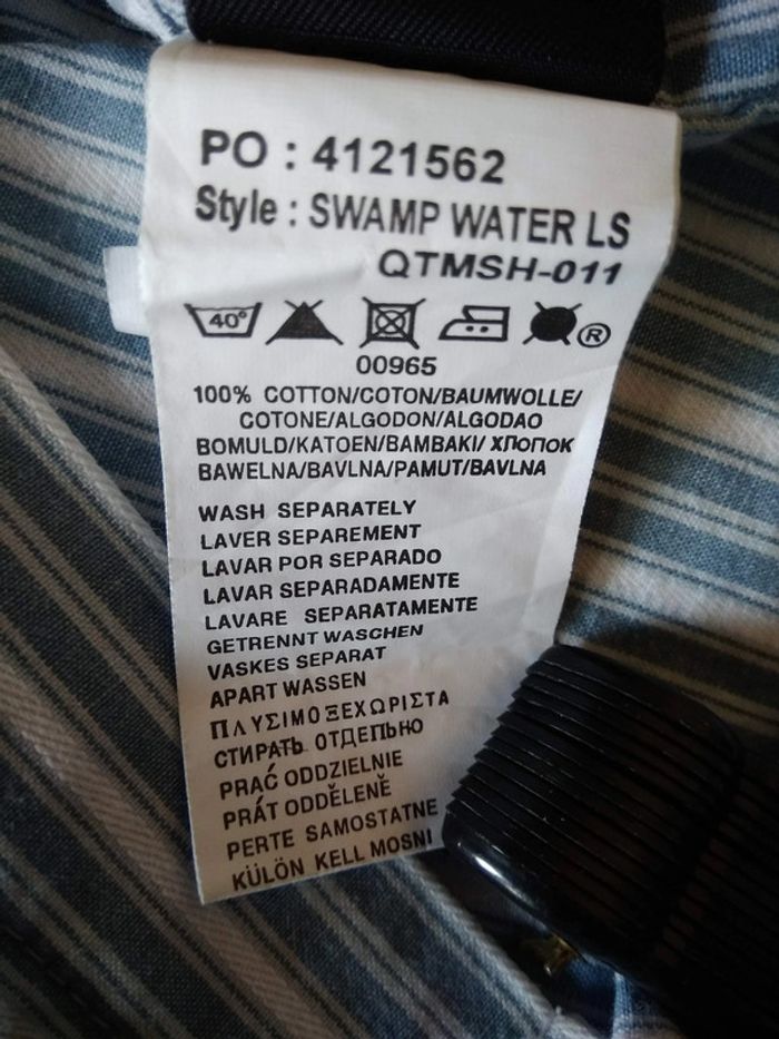 Chemise rayée manches longues - photo numéro 7