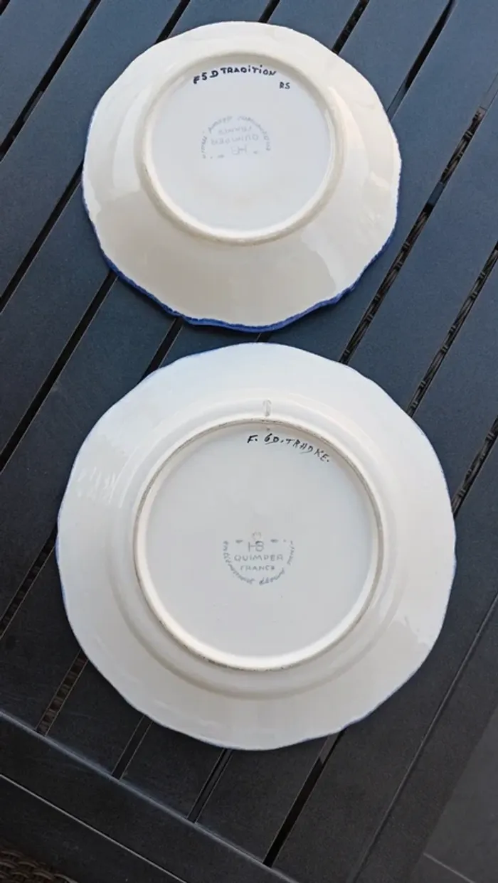 assiettes henriot quimper - photo numéro 2