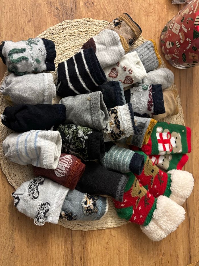 Lot de 30 paires de chaussettes