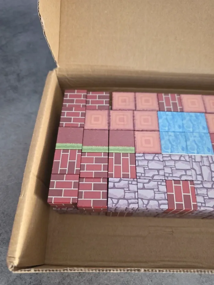 [NEUF] Lot de 100 cubes magnétiques type minecraft - photo numéro 2