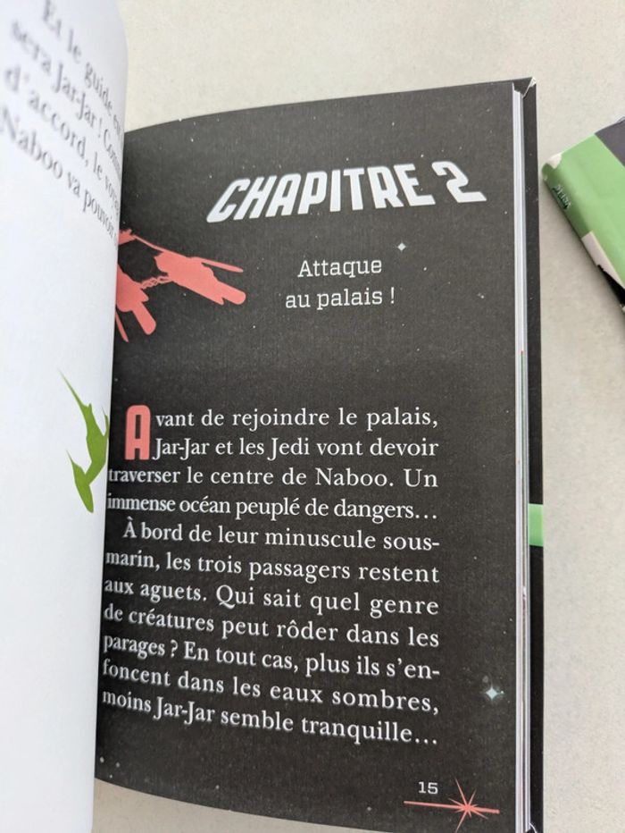 Lot de 2 livres Star Wars bibliothèque Verte - photo numéro 7