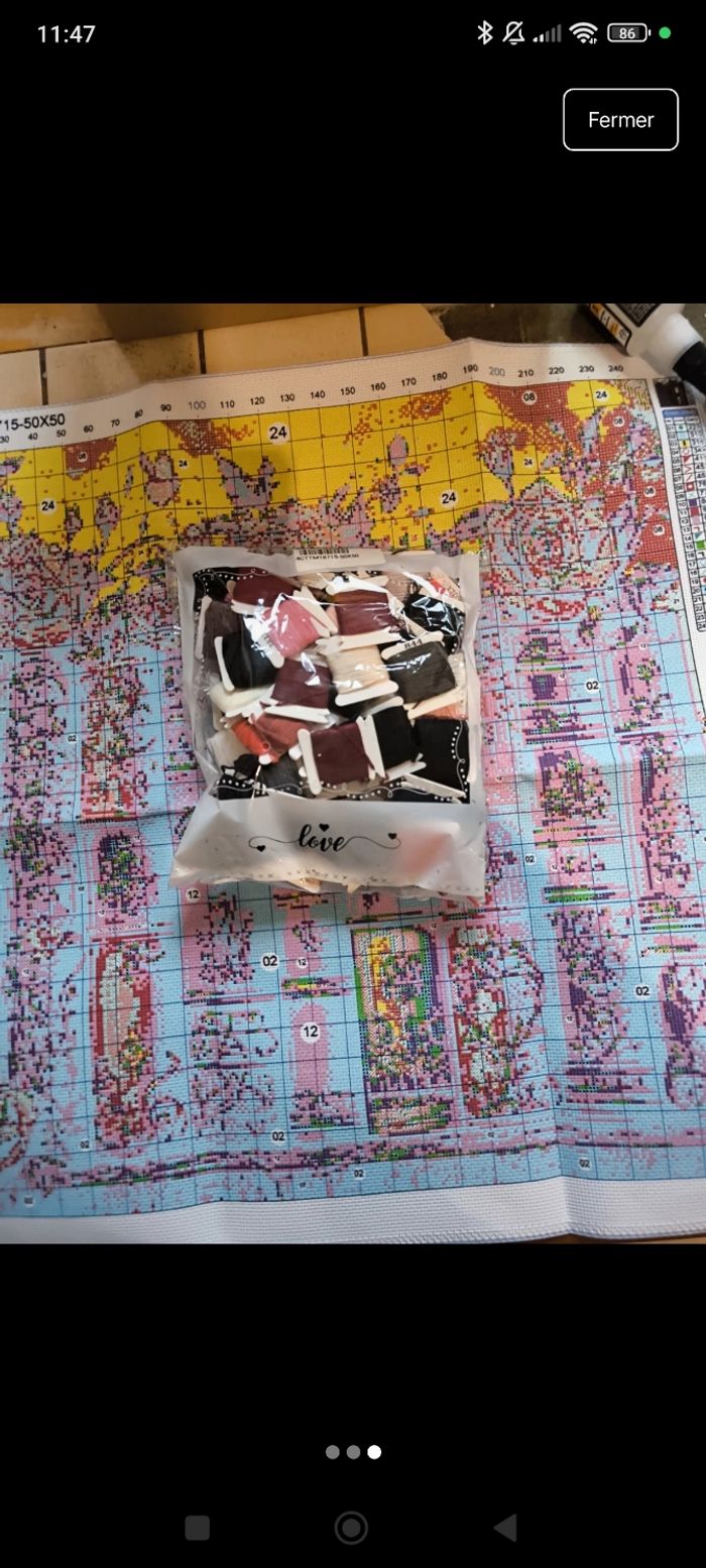 Kit de broderie - photo numéro 3