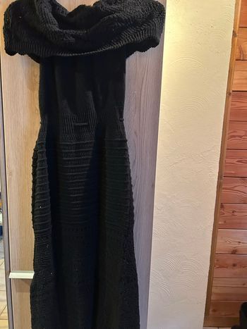 Vend robe été longue noir