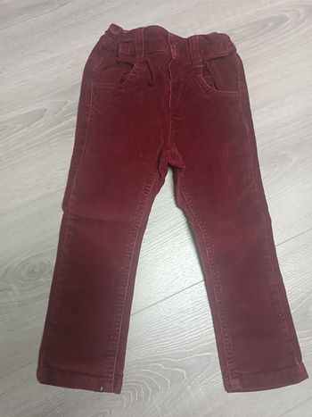 Pantalon velours