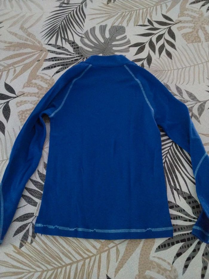 Tee shirt thermique Bleu Decathlon 10 ans - photo numéro 2