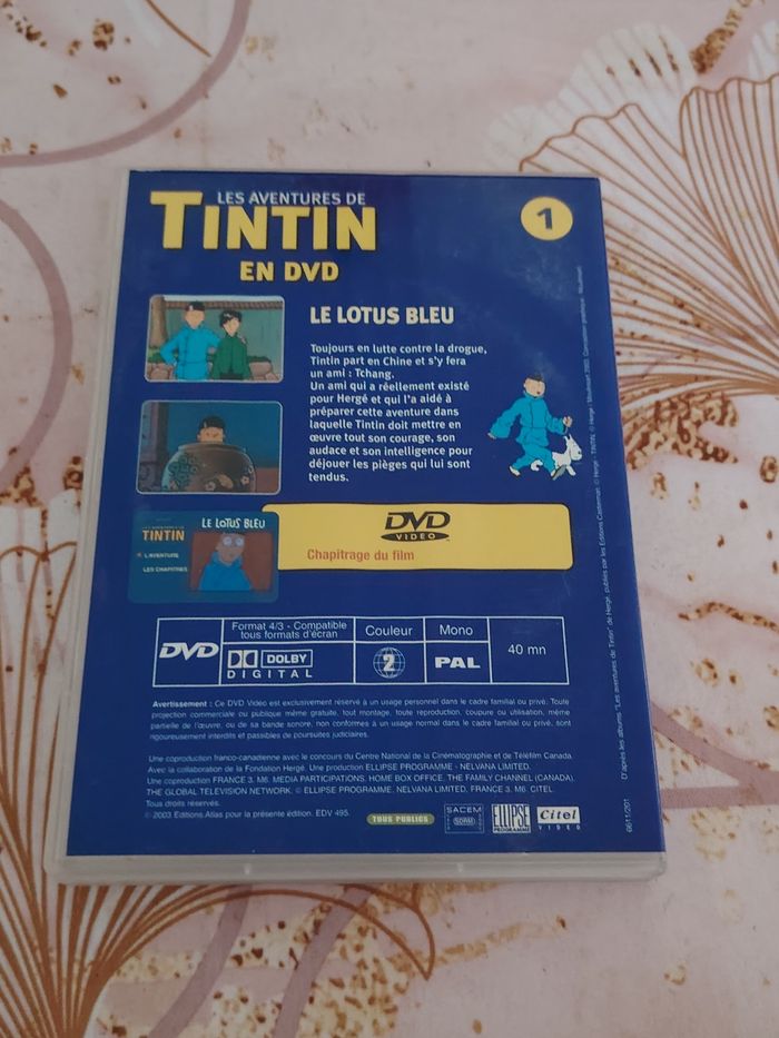 DVD Les Aventures de Tintin - photo numéro 2