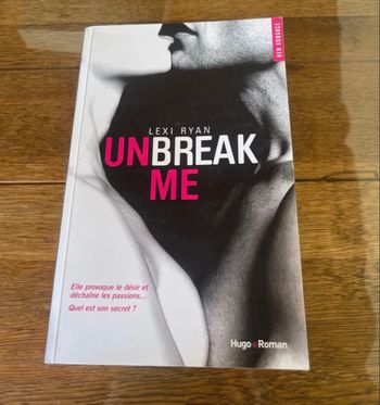 Livre UNBREAK ME prix neuf : 17€