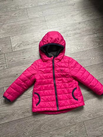 Doudoune rose fushia Quechua 4 ans