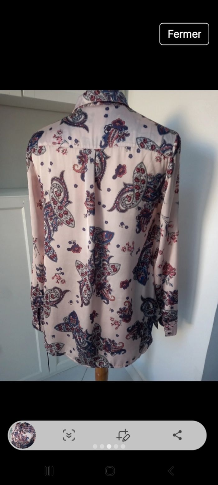 Chemise femme satin - photo numéro 3