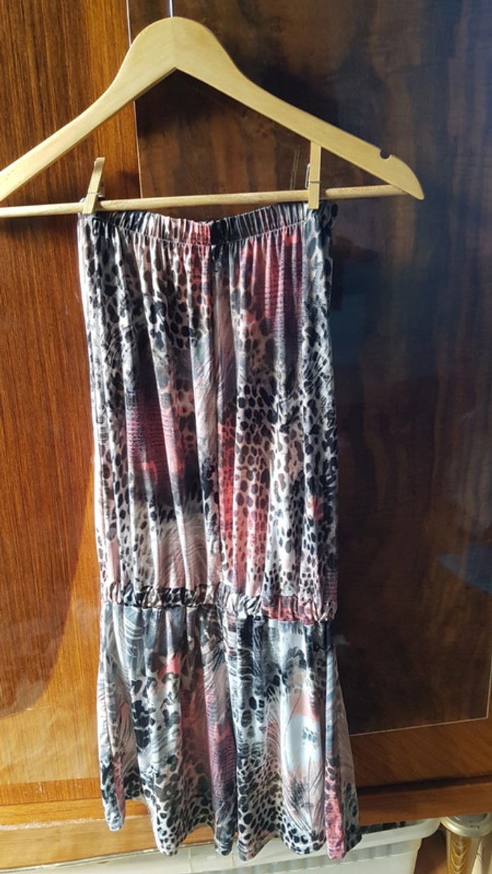 Combi short rose et noire imprimé - photo numéro 4