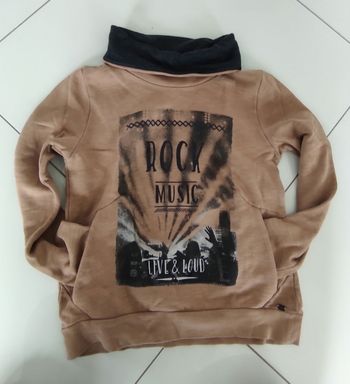 Sweat col montant IKKS garçon 12 ans ou 150 cm