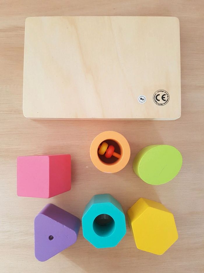 Janod cubes sensoriels I Wood en bois - photo numéro 18