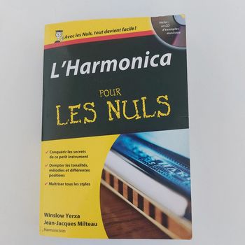 Livre + CD - L'Harmonica pour les nuls (1CD)