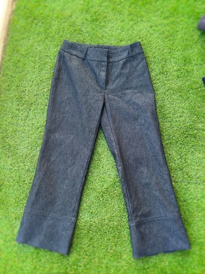 Pantalon bureau chic et décontracté vintage camaïeu - taille 42
