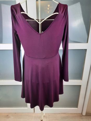 Robe fluide violette H&M  T 40