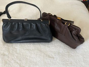 2 sacs à mains vintage