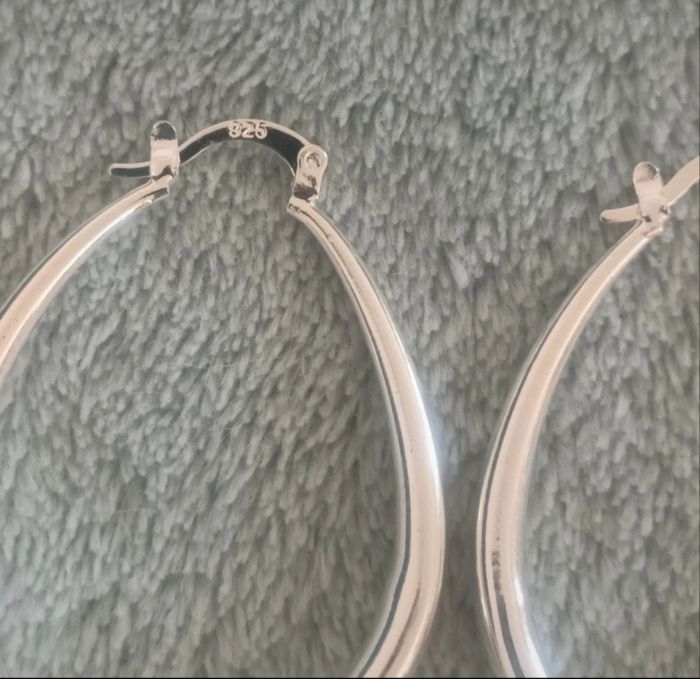 Boucles d'oreilles en argent s925 neufs - photo numéro 2