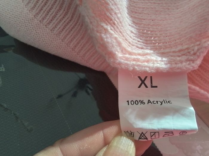 Pull femme T :42 rose et gris - photo numéro 6