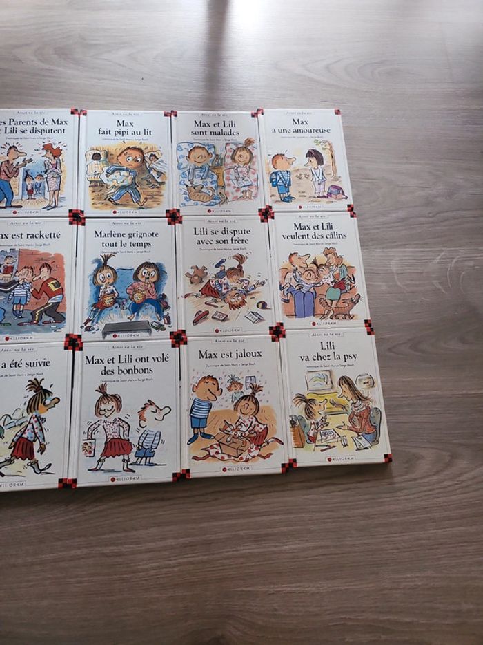 Lot de 12 livres max et lili - photo numéro 3