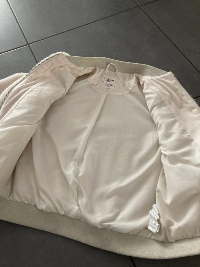 Veste manteau vêtement fille enfant taille 9 10 ans lefties - photo numéro 3