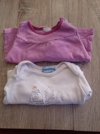 Lot de 2 hauts 3 mois