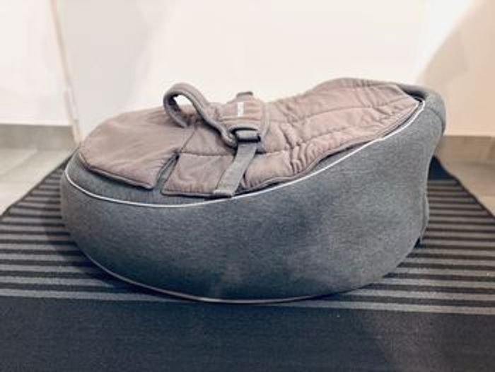 Transat et balancelle 2-en-1 Doomoo Seat'n'Swing gris - photo numéro 2